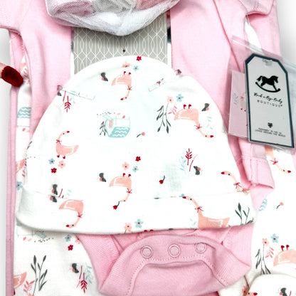 Goose Meadow Dreams: 10-Piece Farmyard Layette Gift Set