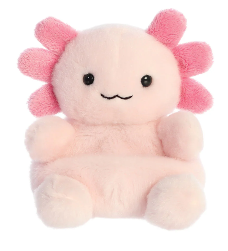 Palm Pals Ax Axolotl plush toy 5 inch 13cm soft cuddly collectible