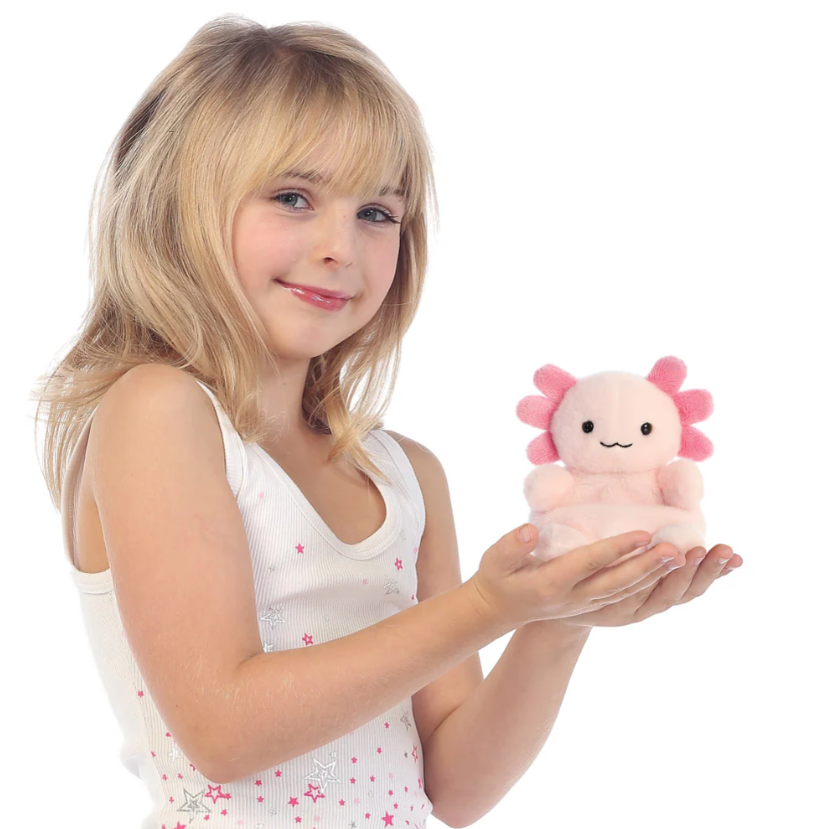 Palm Pals Ax Axolotl 5in soft toy gift for children or collectors