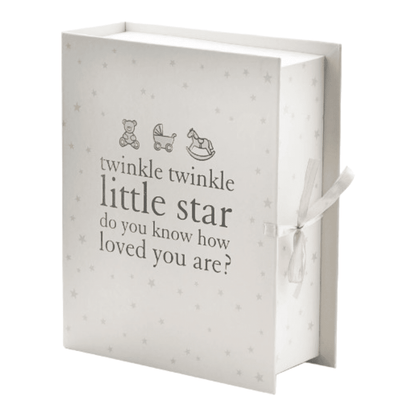 Bambino Juliana 'Twinkle Twinkle' Keepsake Box With Drawers (Angled)