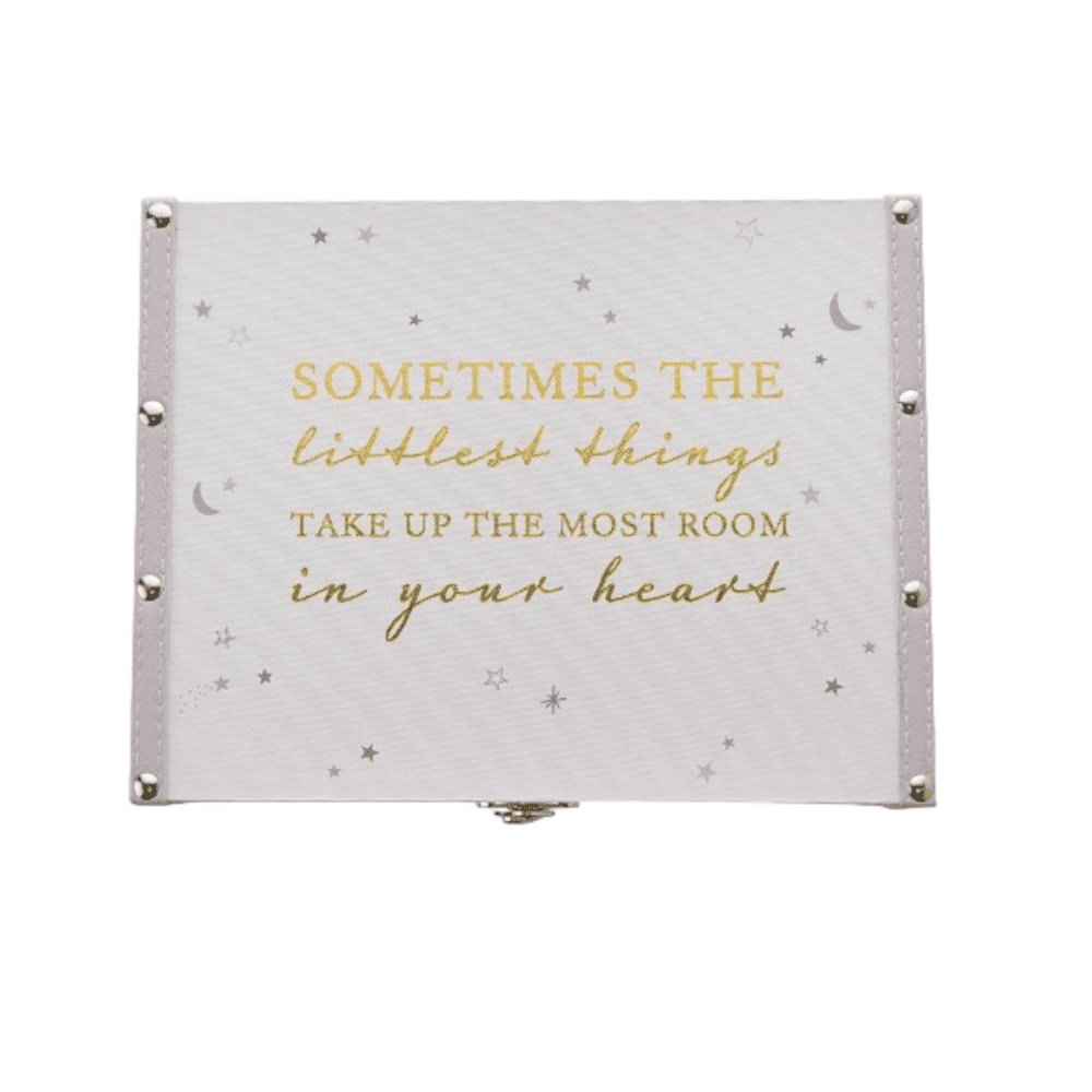 Sometimes the Littlest Things sentiment storage box