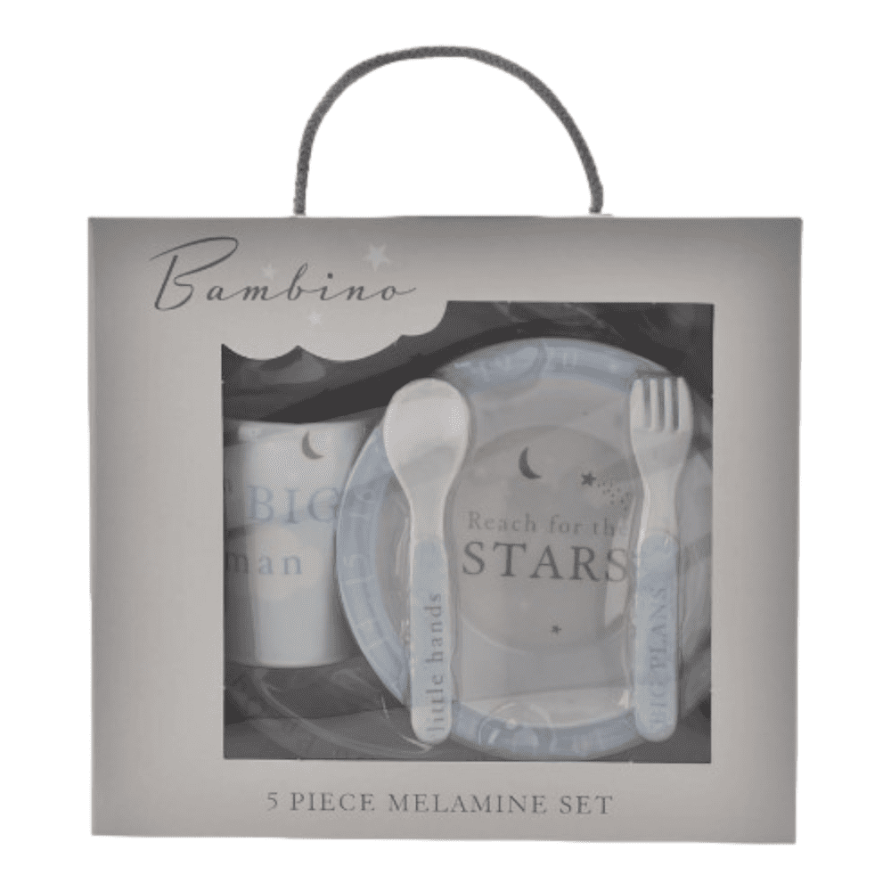 Bambino Melamine Dinner Set Packaged