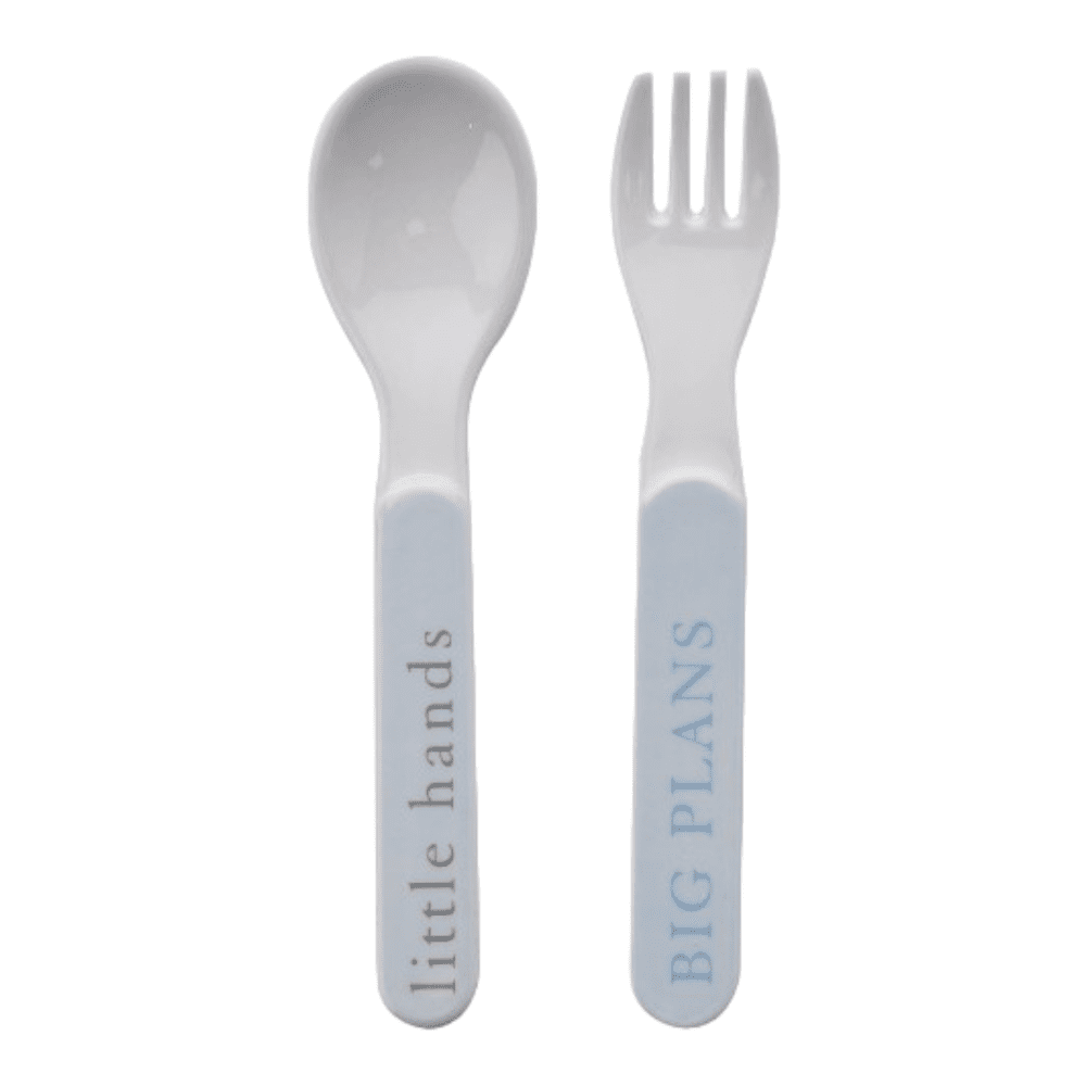 Bambino Melamine Fork and Spoon Set