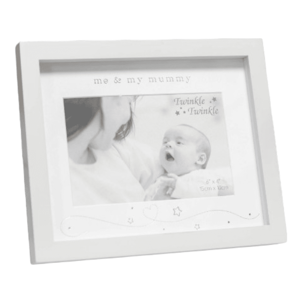 ME & MY MUMMY photo frame with hearts and stars