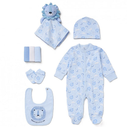 Baby Lion 8-Piece Layette Gift Set Overview