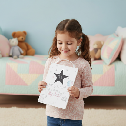 Baby Countdown Plaque