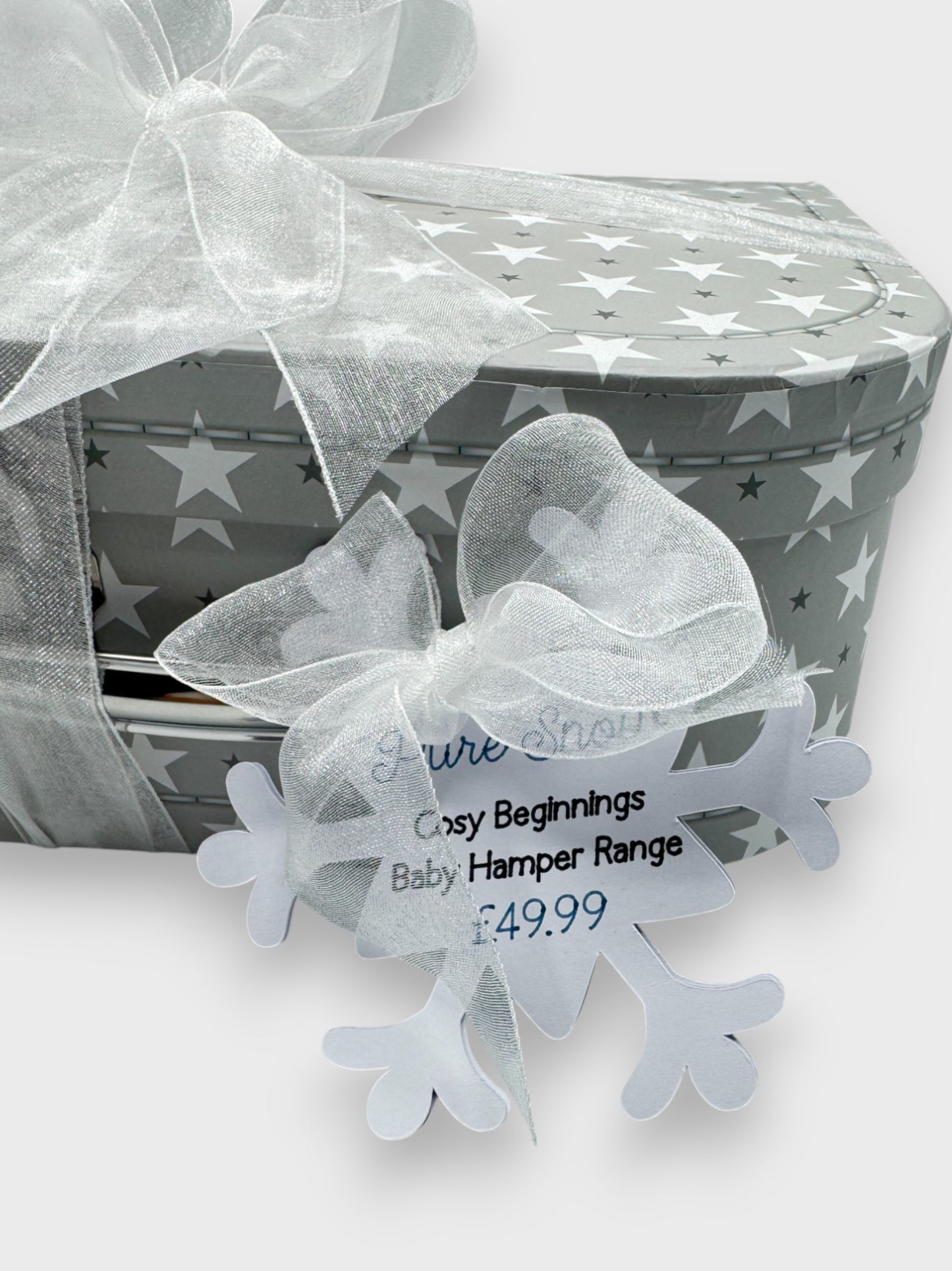 "Pure Snow" from the Cosy Beginnings Baby Hamper Range