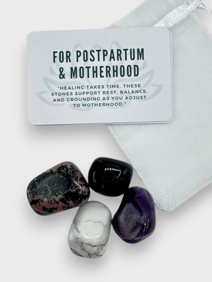 Postpartum & Motherhood Crystal Set
