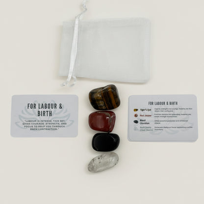 For Labour & Birth – Pregnancy Support Crystal Set