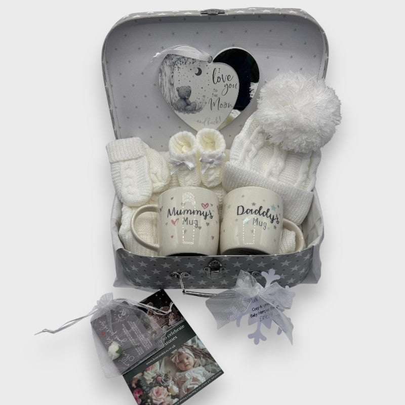 "Pure Snow" from the Cosy Beginnings Baby Hamper Range