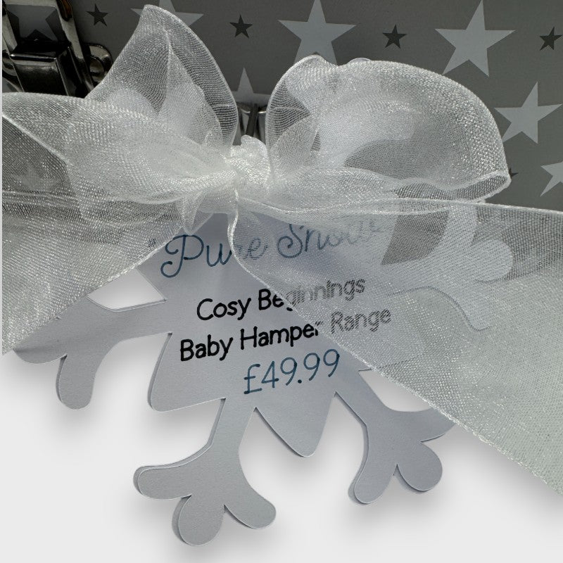 "Pure Snow" from the Cosy Beginnings Baby Hamper Range