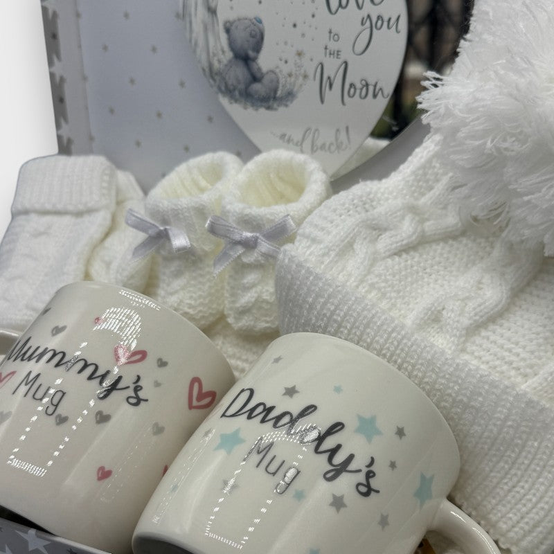 "Pure Snow" from the Cosy Beginnings Baby Hamper Range