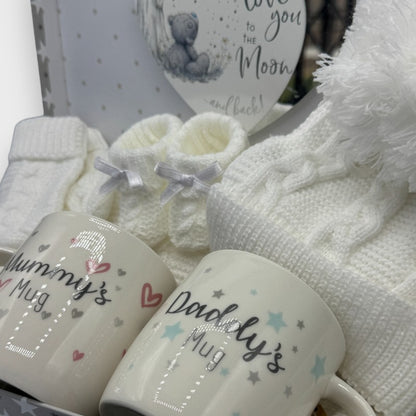 "Pure Snow" from the Cosy Beginnings Baby Hamper Range