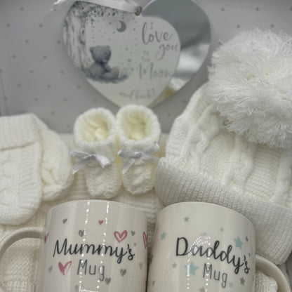 "Pure Snow" from the Cosy Beginnings Baby Hamper Range