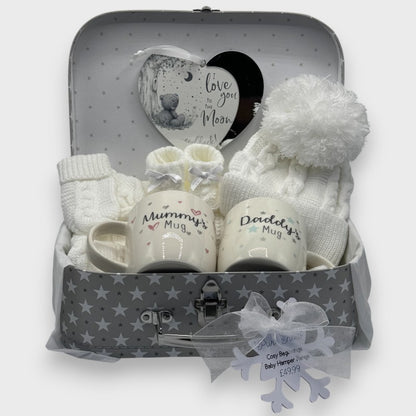 "Pure Snow" from the Cosy Beginnings Baby Hamper Range