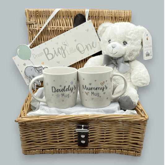 Parent's Delight Gift Hamper with Dreamy Teddy & Cups