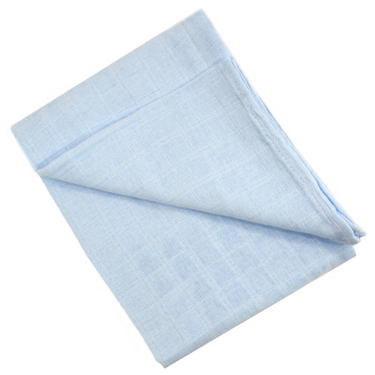 Blue 6 Pack Muslin Squares