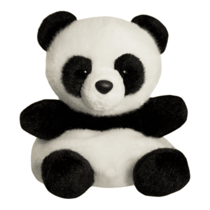 Palm Pals Bamboo Panda Soft Toy made from recycled materials