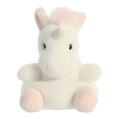 Palm Pals Sassy Unicorn Soft Toy made from recycled materials