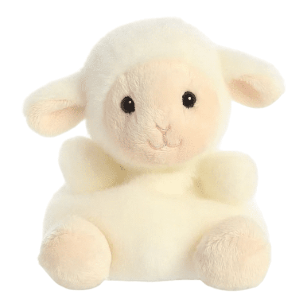 Palm Pals Woolly Lamb Soft Toy made from recycled materials