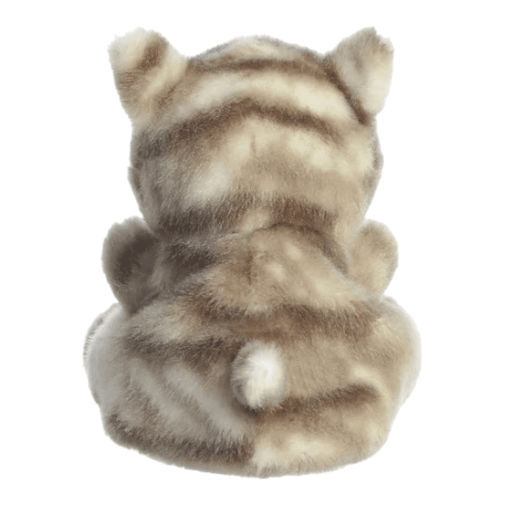 Eco-friendly Palm Pals Silver Kitty Soft Toy