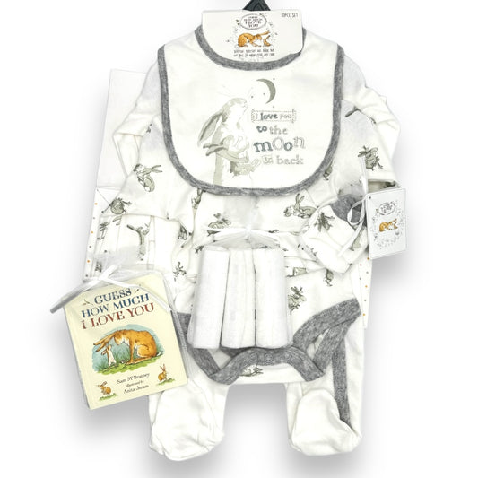 I Love You to the Moon and Back" 10-Piece Layette Gift Set
