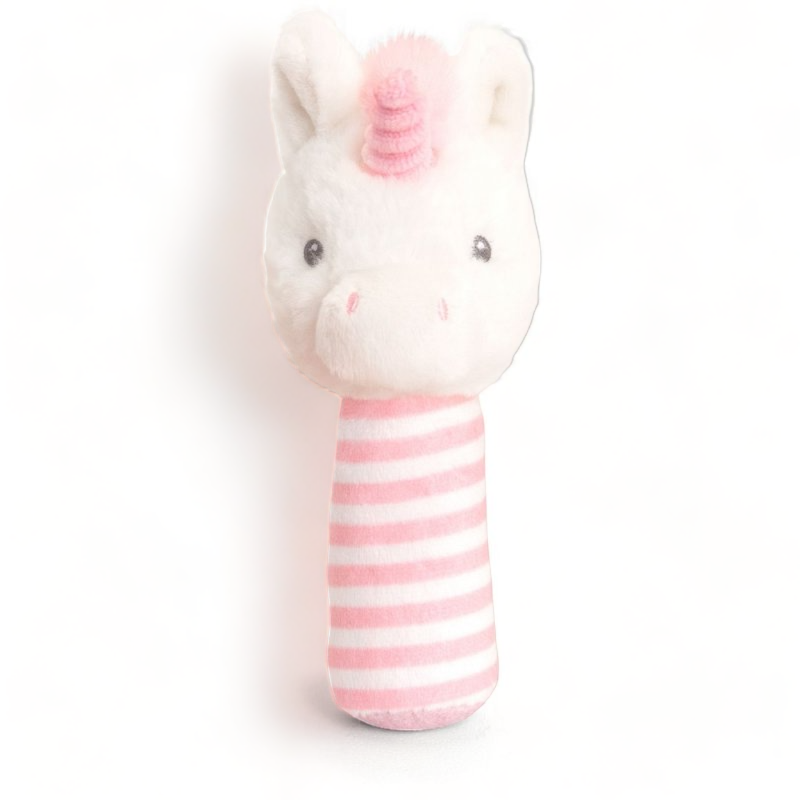 Keeleco Baby Twinkle Unicorn Stick Rattle by Keel Toys
