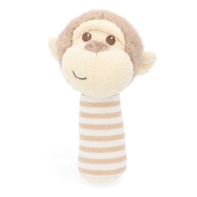 Marcel Monkey Stick Rattle (14cm Keeleco Baby)