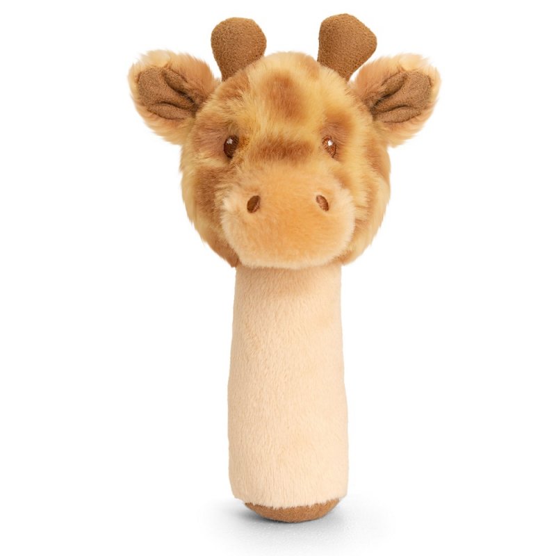 Keeleco Baby Huggy Giraffe Stick Rattle by Keel Toys
