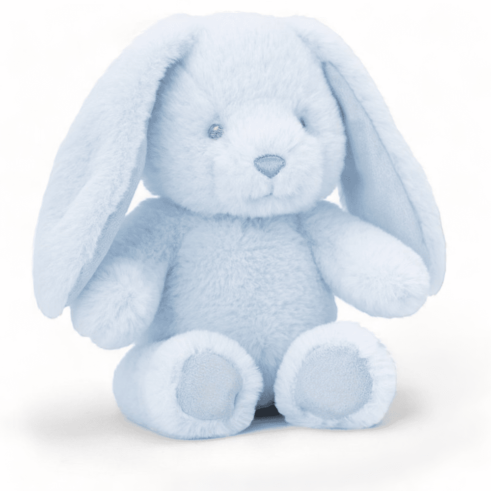 Keeleco 16cm Blue Bunny, Eco-friendly plush toy, from Keeleco eco range toy