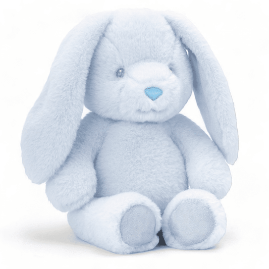 Keeleco 25cm Blue Bunny from Keel Toys eco-friendly range